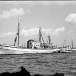 Filippo Fundarò 1955 orgoglio di una famiglia di marinai sulla nuova barca